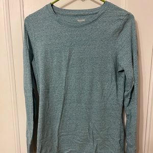 Blue long sleeve shirt